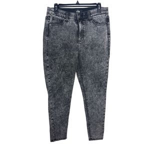 Lularoe Magic Waist High Rise Acid Wash Denim Skinny Jeans Pants‎ Sz 30 Women's